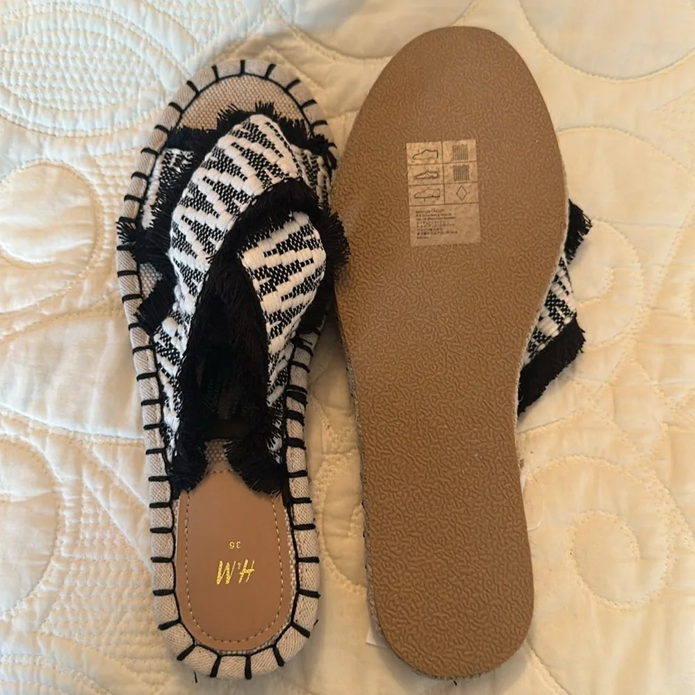 H&M Espadrille Slides